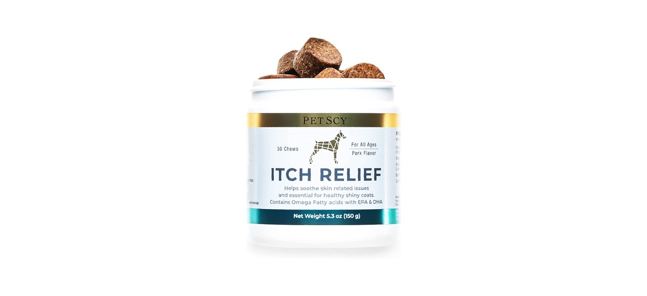 best PetScy Dog Itch Relief with Fatty Acids