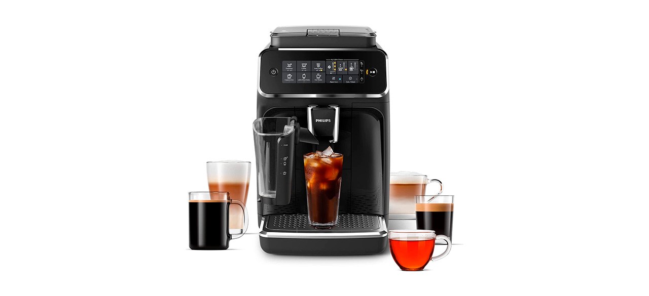 Best Philips 3200 Series Fully Automatic Espresso Machine on white background