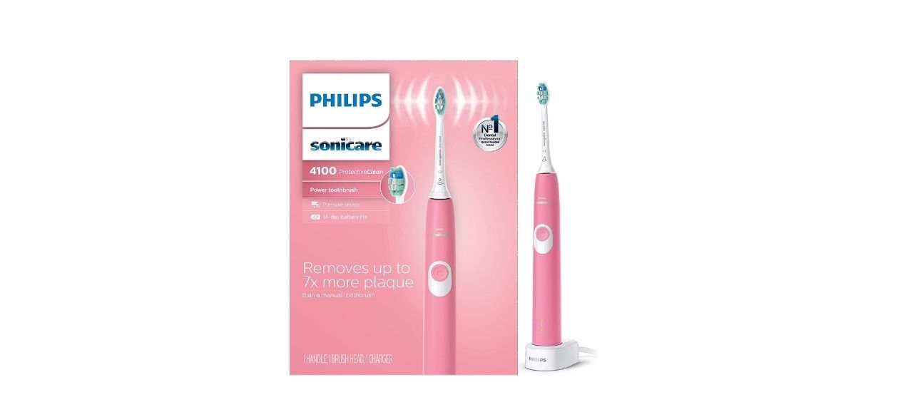 Philips Sonicare ProtectiveClean 4100 Rechargeable Electric Toothbrush