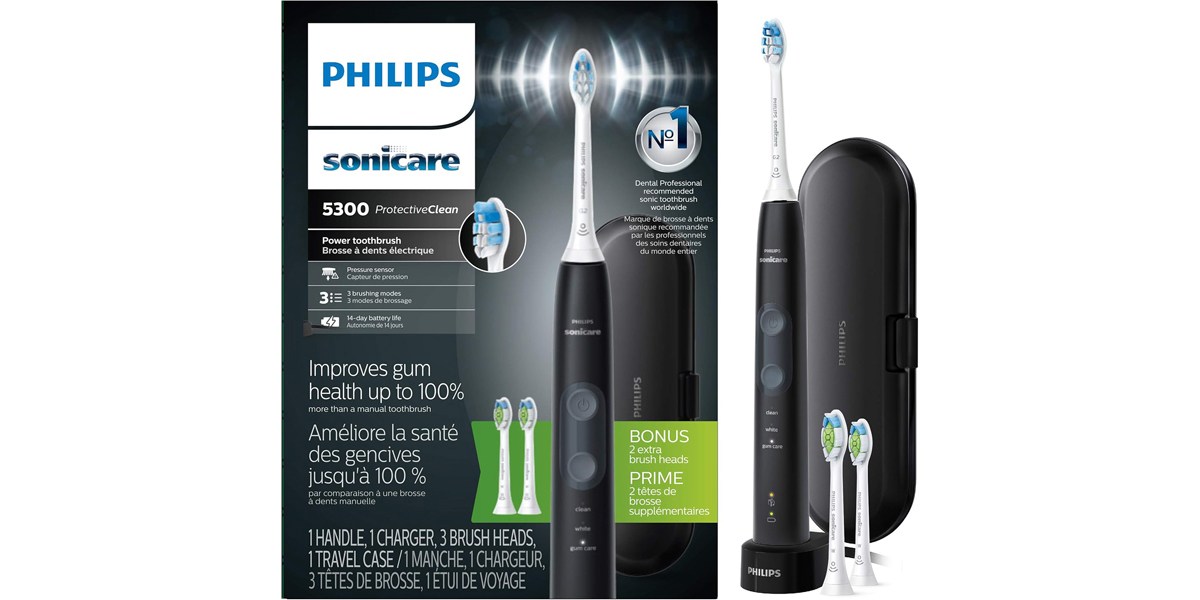 Philips Sonicare ProtectiveClean 5300 Rechargeable Electric Toothbrush