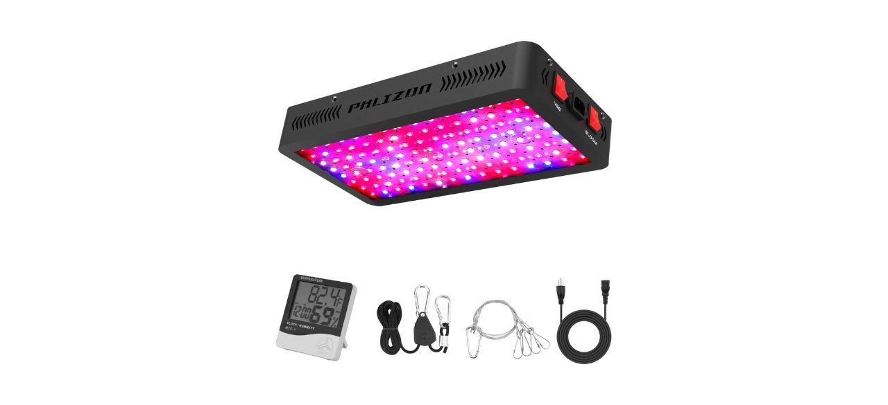 Best Phlizon 1200-Watt Full-Spectrum LED Indoor Grow Light