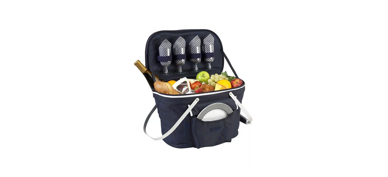 best Picnic at Ascot Collapsible Picnic Basket Cooler