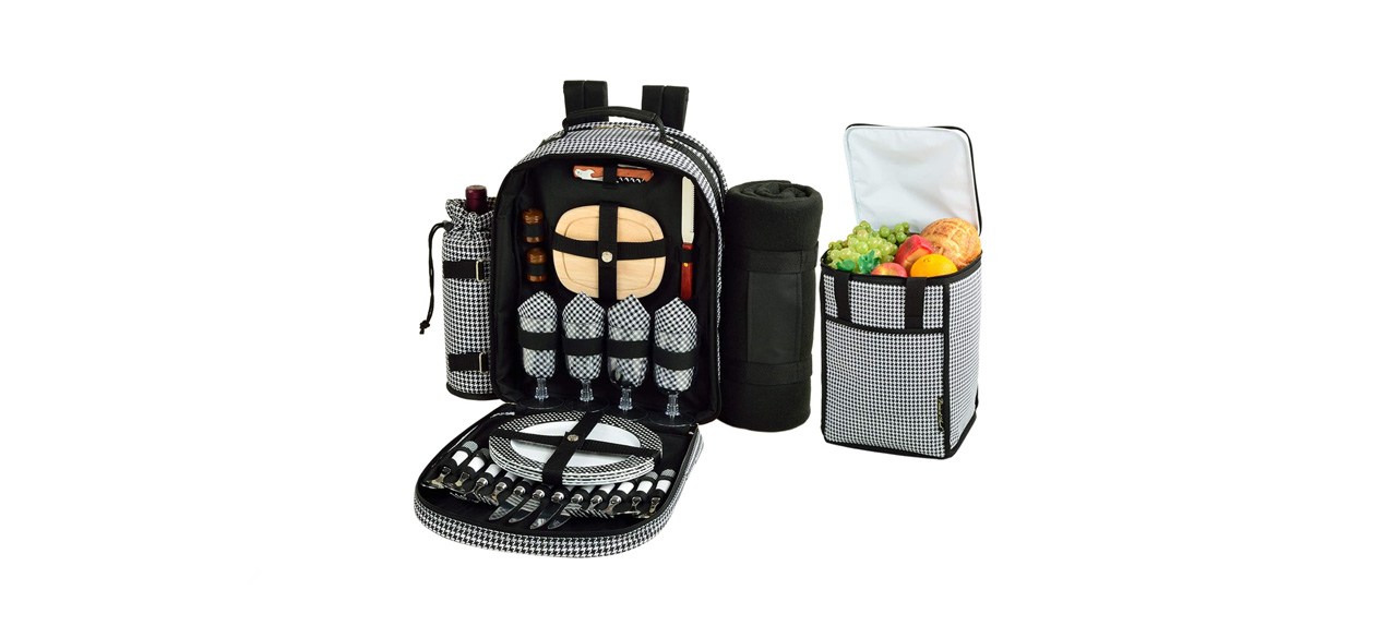 best Picnic at Ascot Deluxe 4-Person Picnic Backpack Cooler