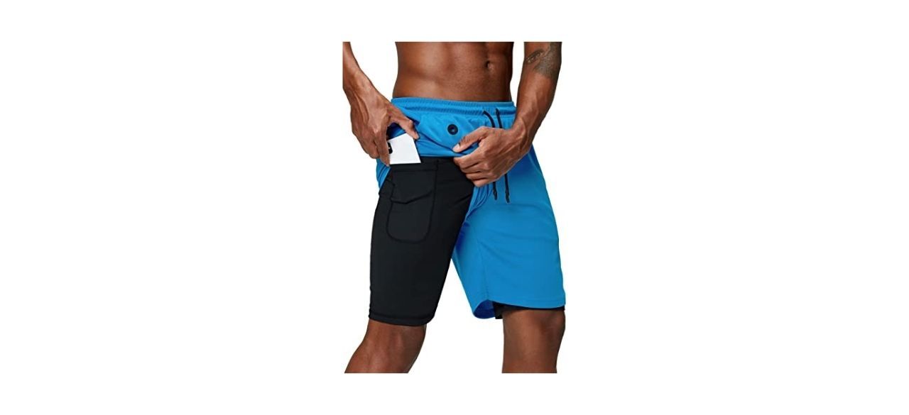 Pinkbomb 2-in-1 Running Shorts