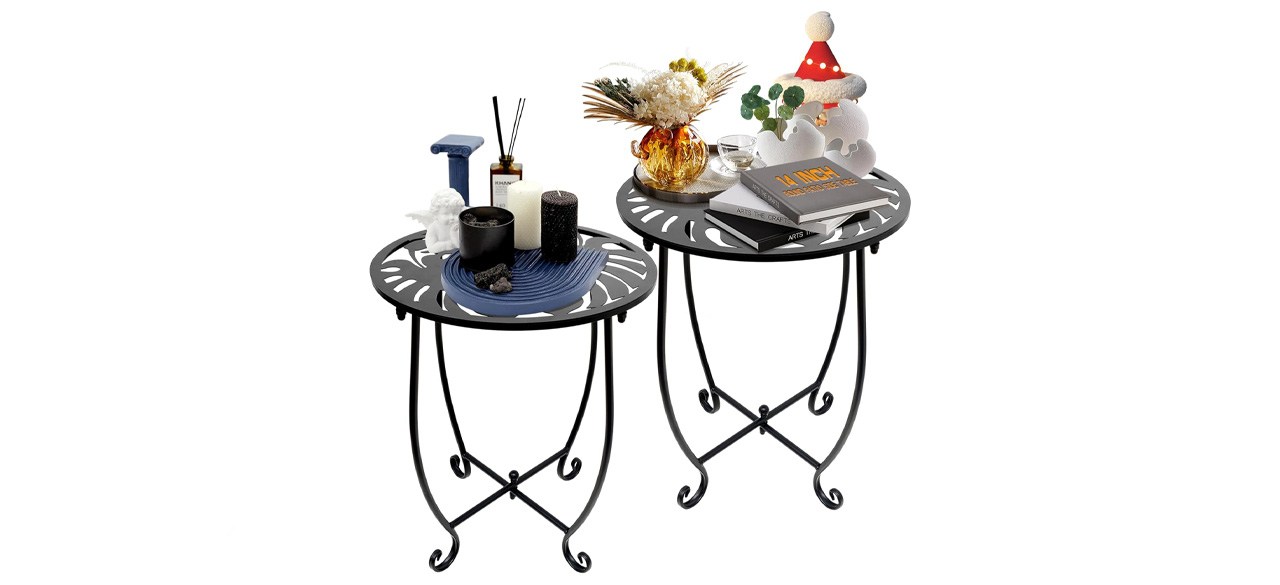 Plant Castle Outdoor Side Tables