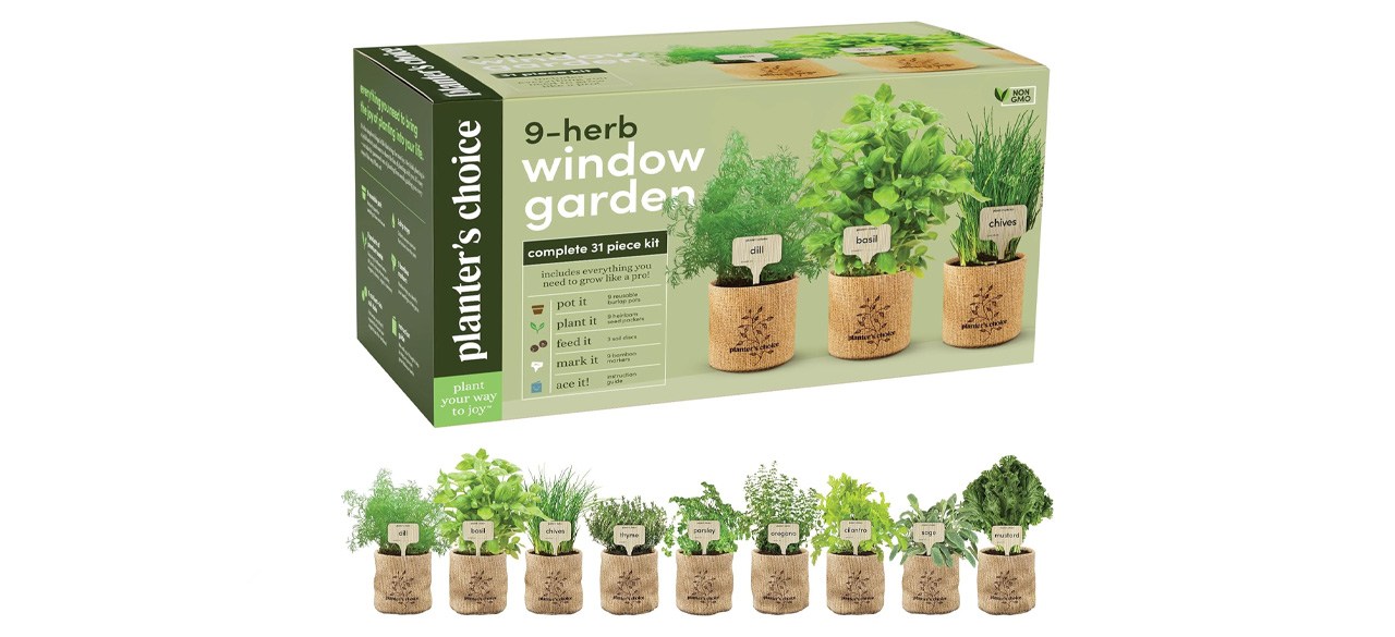 Planters' Choice Window Herb Garden