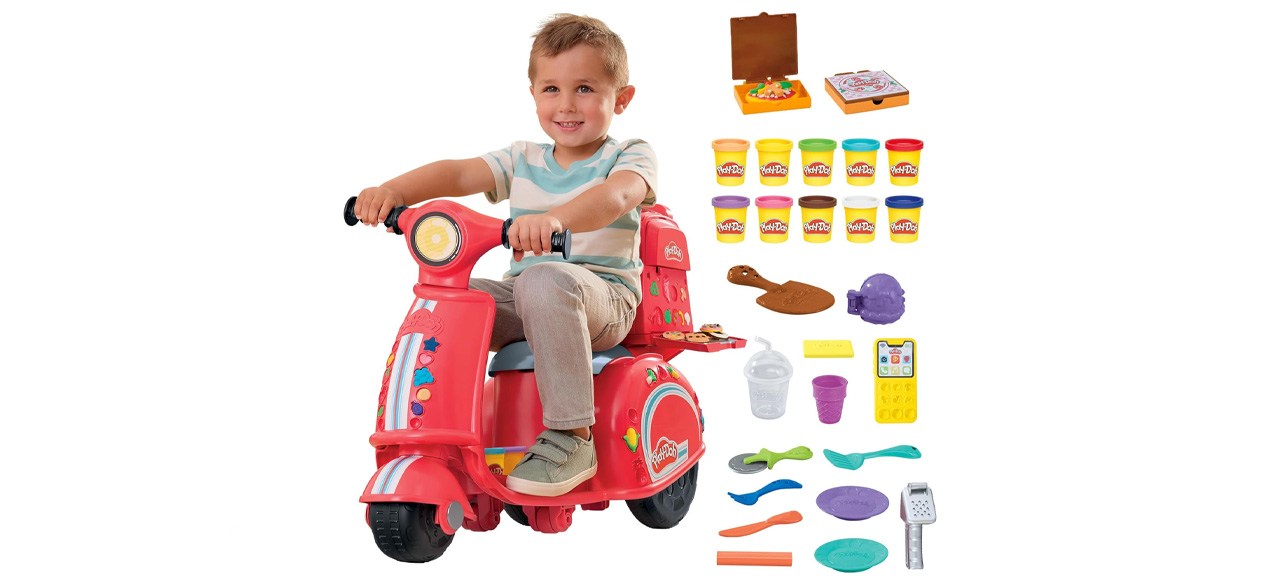 Play-Doh Pizza Delivery Scooter Playset