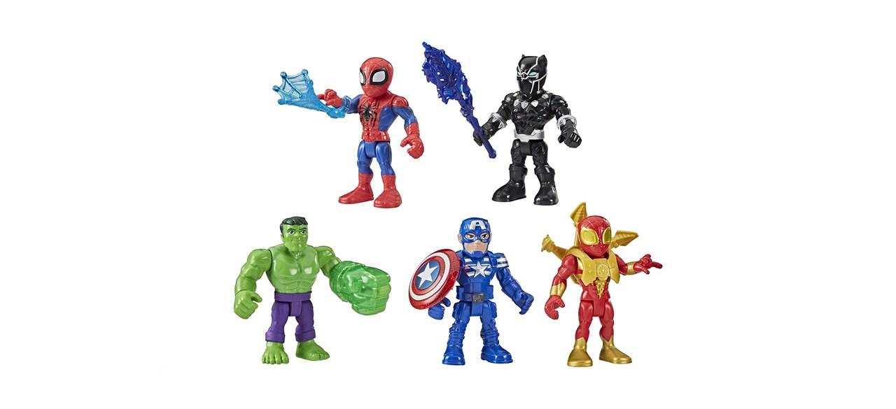 best Playskool Heroes Marvel Super Hero Adventures Action Figure 5-Pack