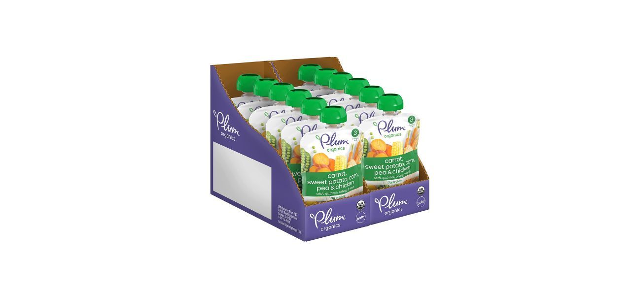 Best Plum Organics Baby Food Pouches - 12 Pack