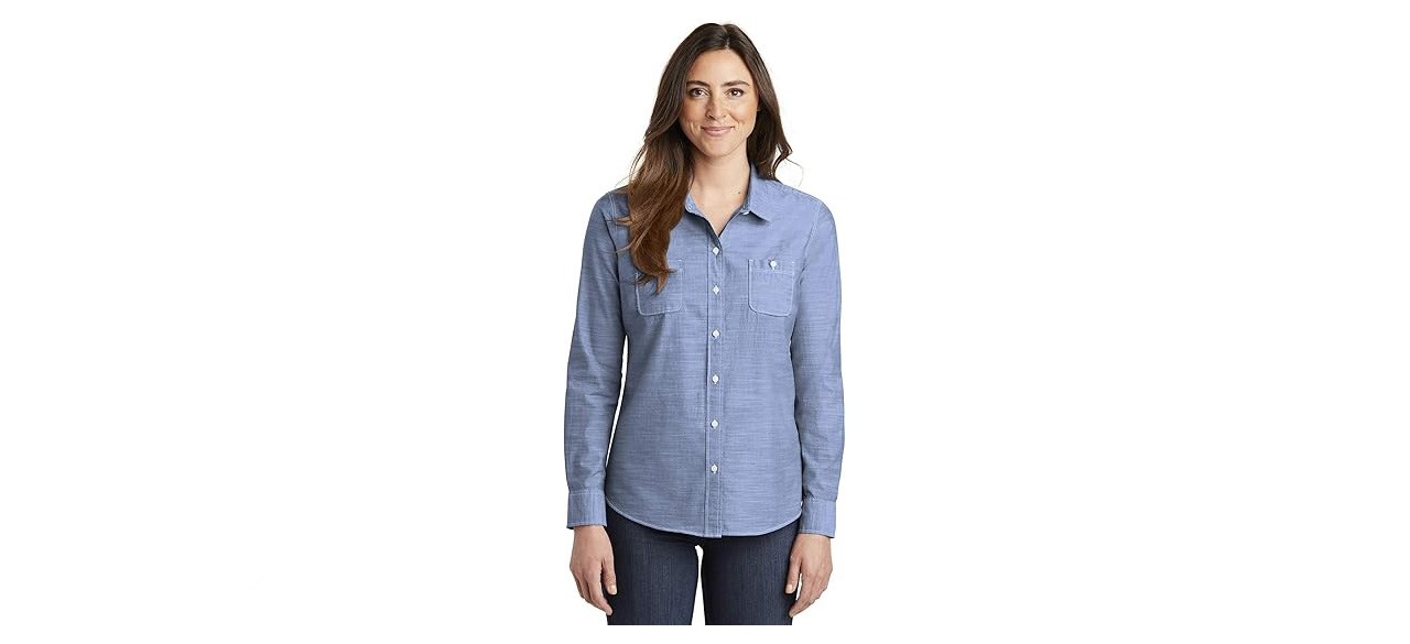 Port Authority’s Slub Chambray Shirt