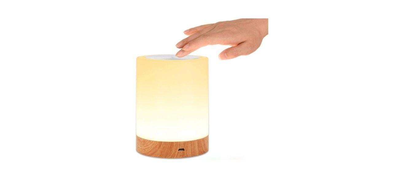 Battery-Powered RGB Touch Lamp