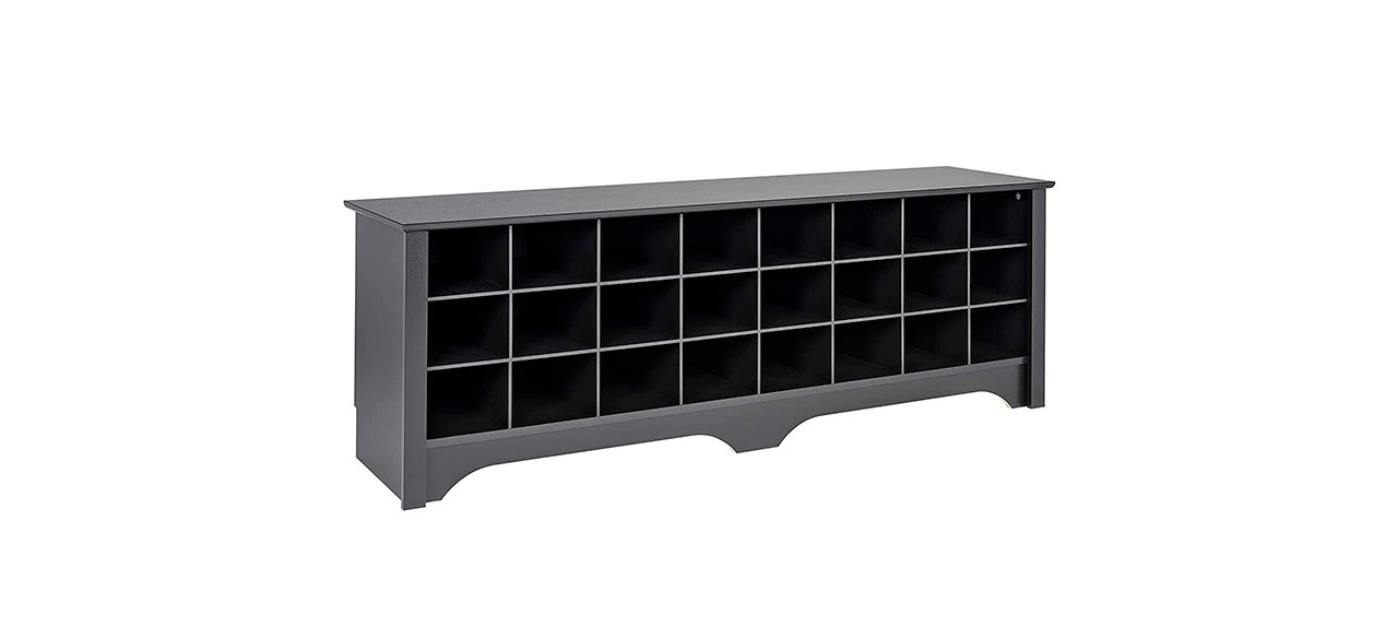 Best Prepac 24-Pair Shoe Storage Cubby Bench