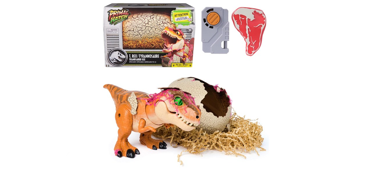Primal Hatch Jurassic World Interactive Dinosaur & Egg Toy