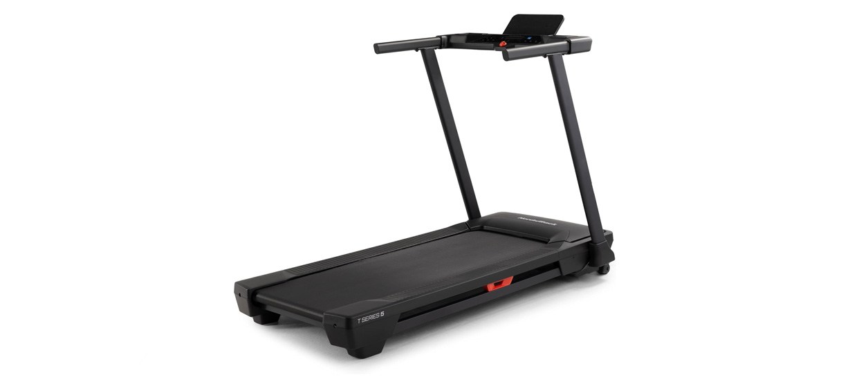 NordicTrack T Series Treadmill in whitebackground