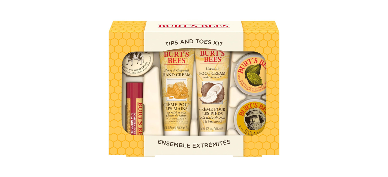 Burt's Bees Gift Box on white background