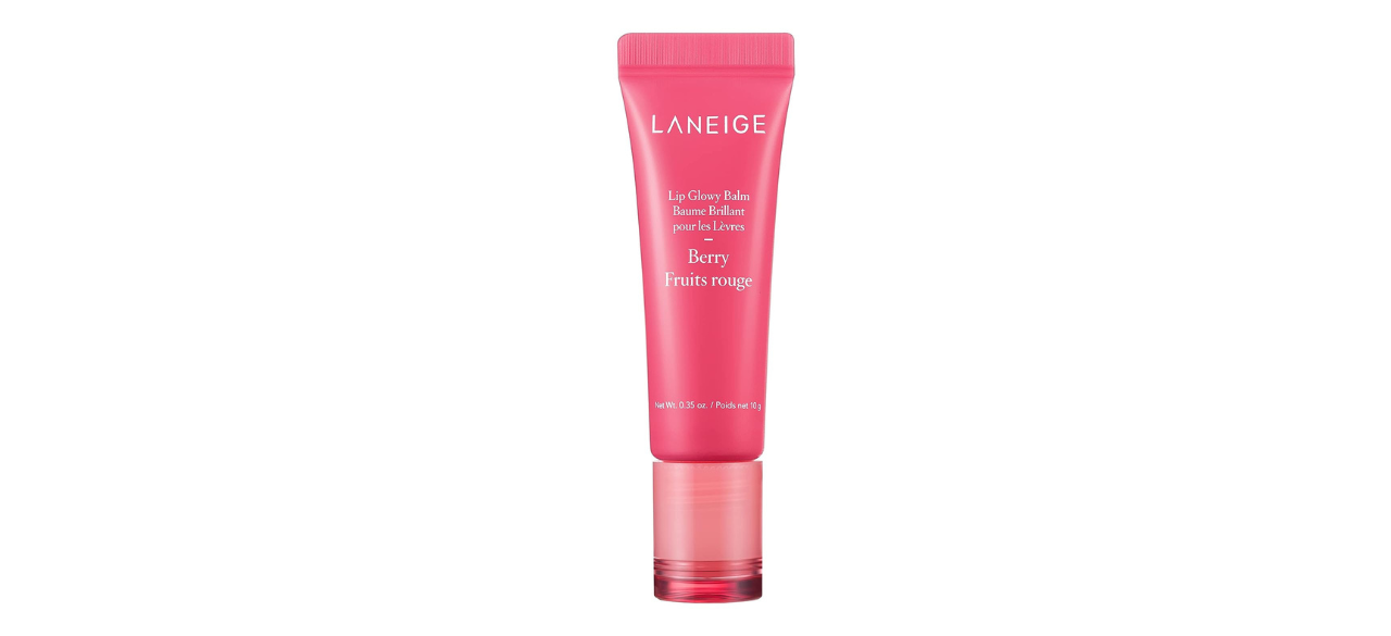 LANEIGE Lip Glowy Balm on white background