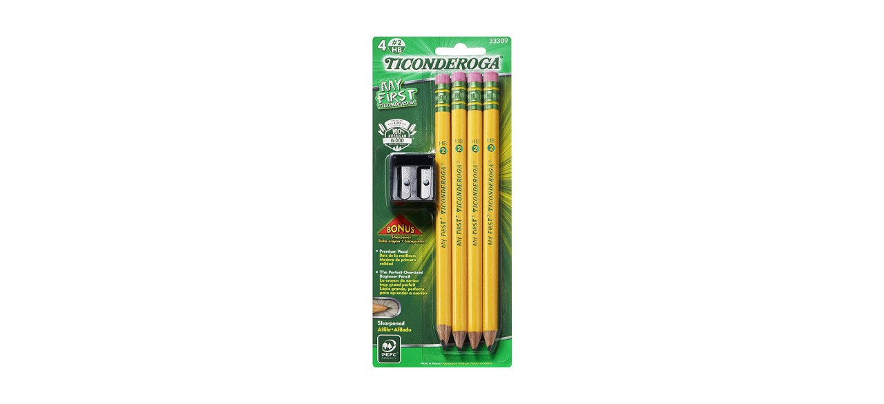 Best Ticonderoga My First Wood-Cased Pencils