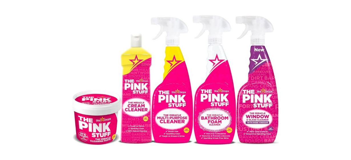 Stardrops The Pink Stuff The Miracle Cleaning Paste Stardrops The Pink Stuff The Miracle Cleaning Paste