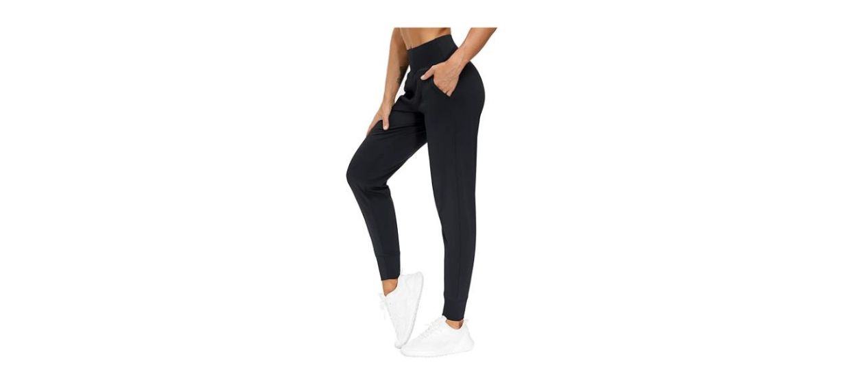 The Gym People Women's Joggers in black The Gym People Women's Joggers in black