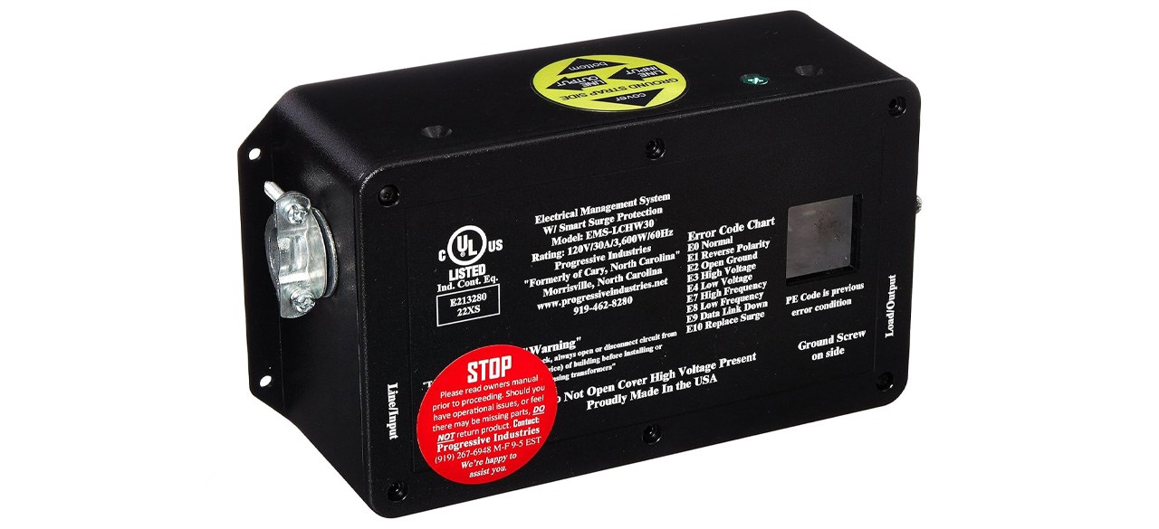 PROGRESSIVE INDUSTRIES EMS-LCHW30 Hardwired RV Surge