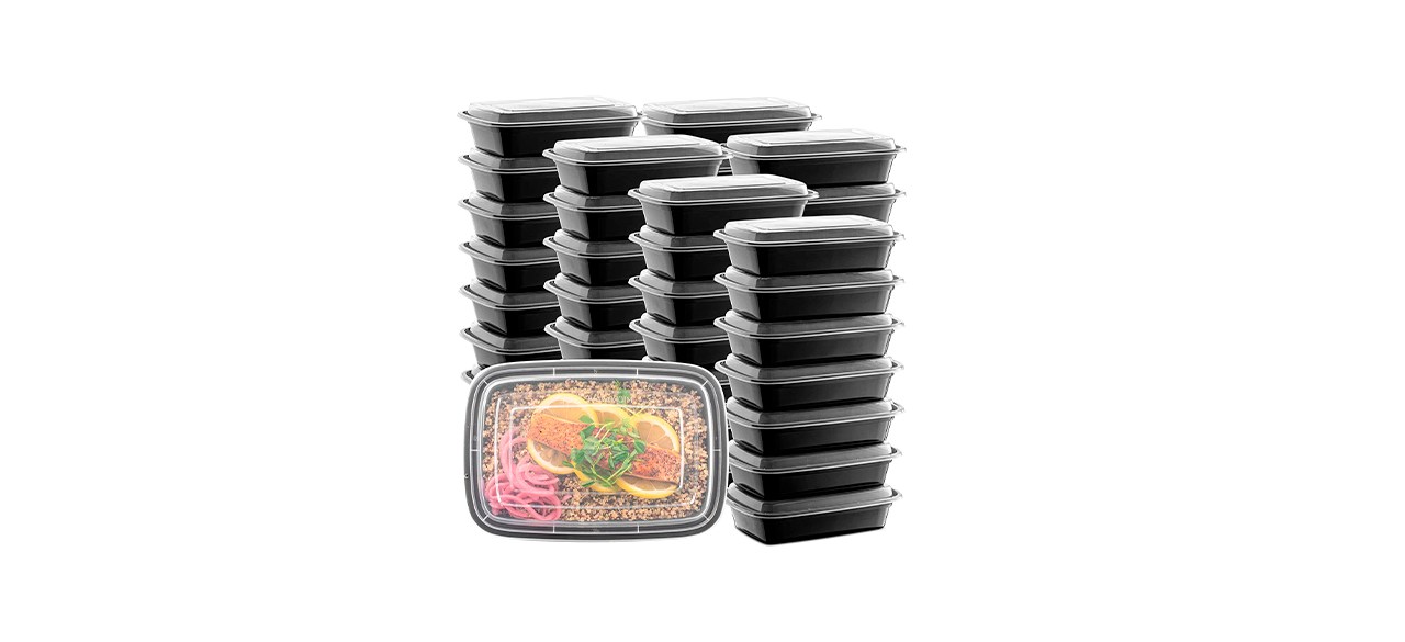 Best Promoze 50-Pack Meal Prep Food Containers