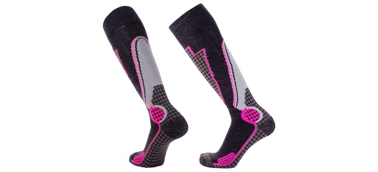 PureAthlete High Performance Wool Ski Socks