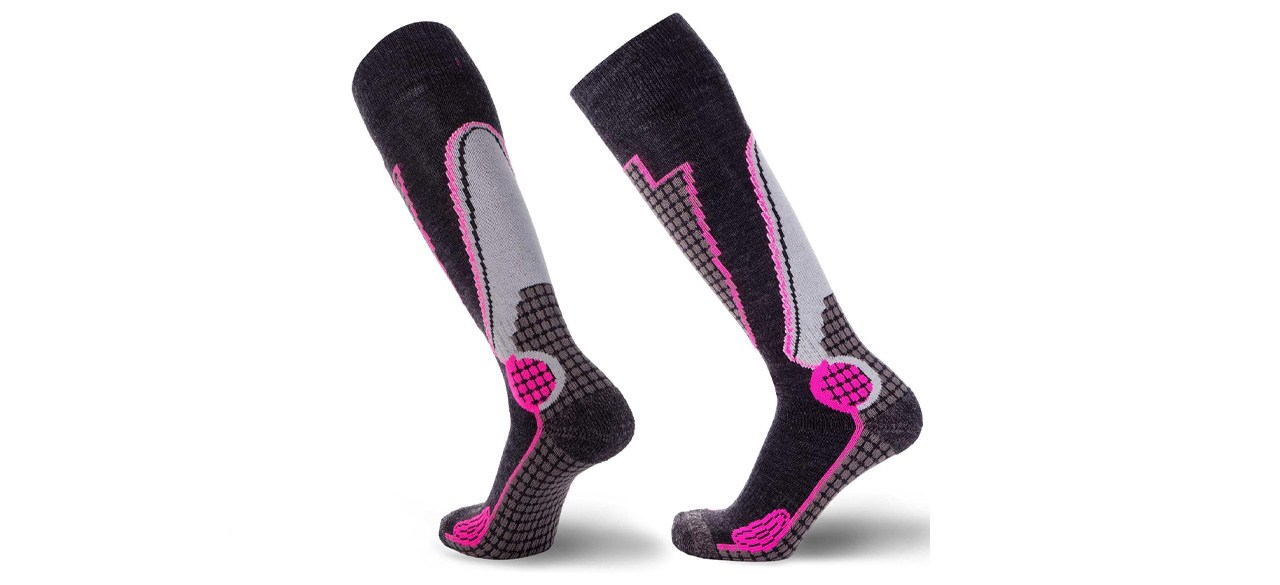 PureAthlete High Performance Wool Ski Socks