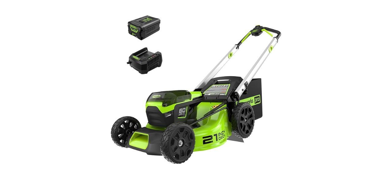 Greenworks 60-Volt 21-Inch Cordless Push Lawn Mower 