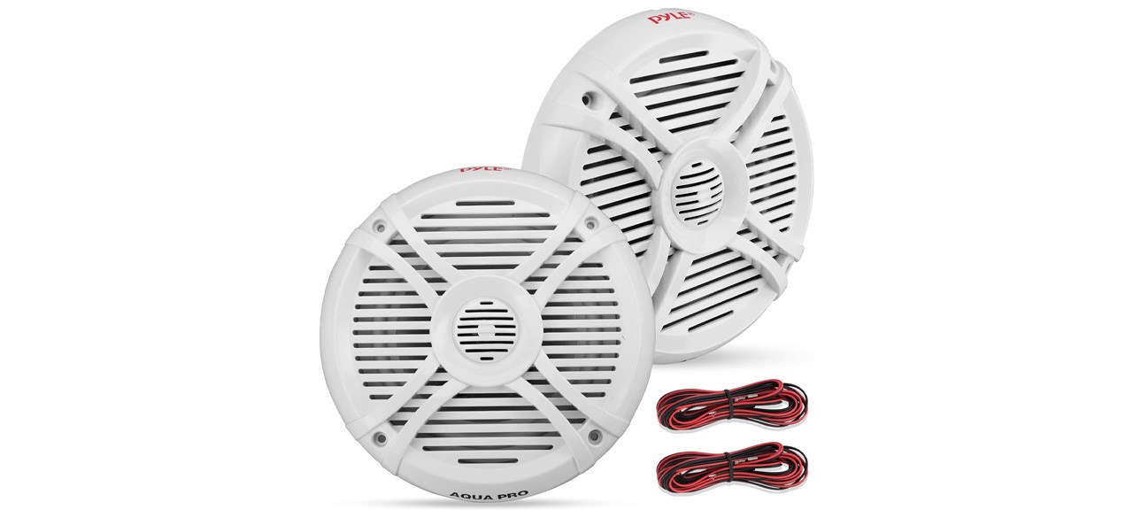 Pyle 6.5-inch 250-watt Dual Water-Resistant Speakers