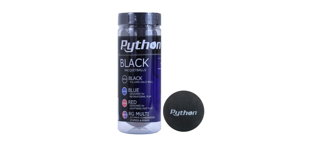 Best Python Black Racquetballs