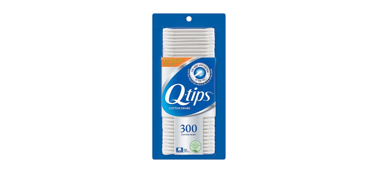 Q-Tips Anti Microbial Cotton Swabs (Two-Pack)