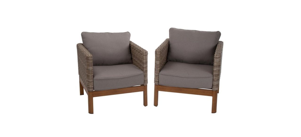 Queer Eye Palmer 2-piece Outdoor Lounge Chairs, 2-pack