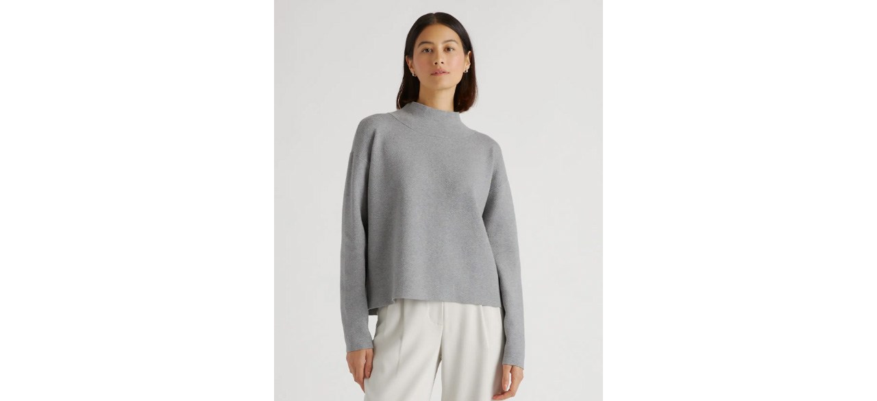 The $50 Cashmere V-Neck Sweater, Quince in 2023