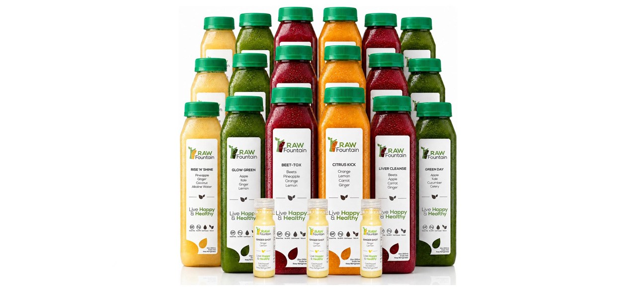 Raw Fountain 3-Day Juice Cleanse