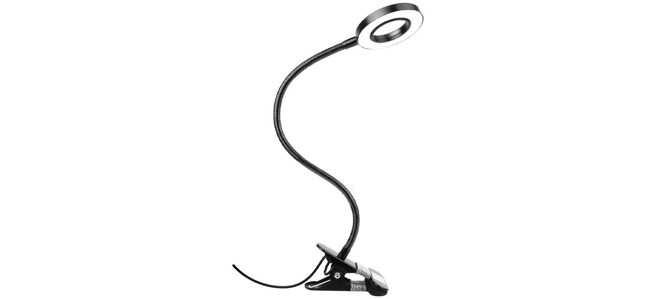 Woptune Desk Clip-On Lamp on white background