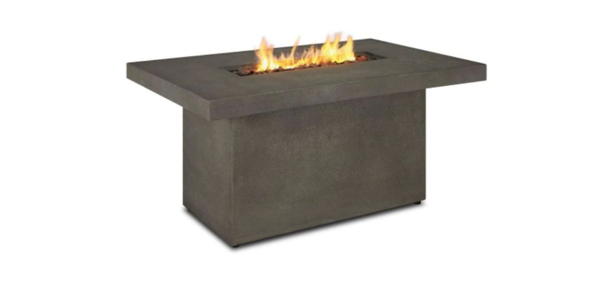 Best Real Flame Ventura Rectangle Fire Pit