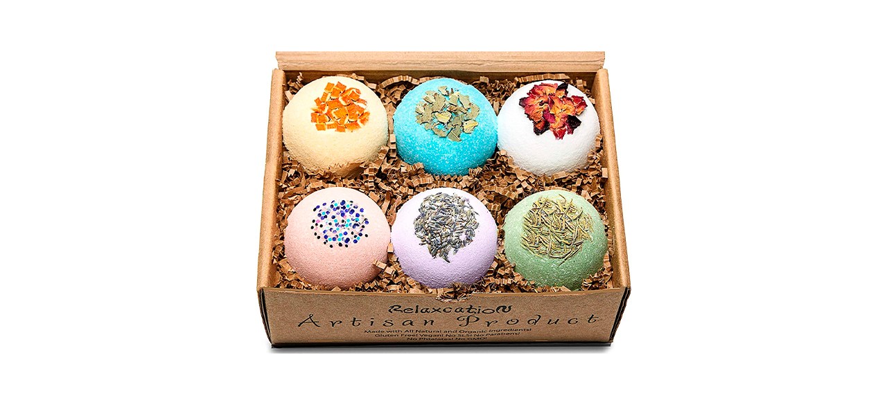 Best Relaxcation Handmade Organic Bath Bomb Gift Set