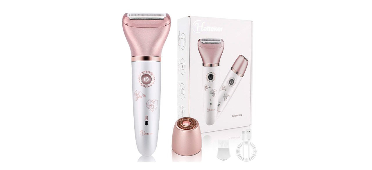 Best RenFox Womens 2-in-1 Face and Body Electric Razor