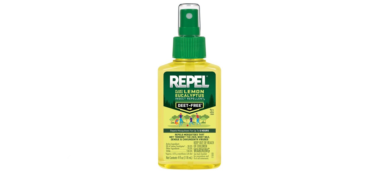 Repelente de insetos de eucalipto limão à base de plantas