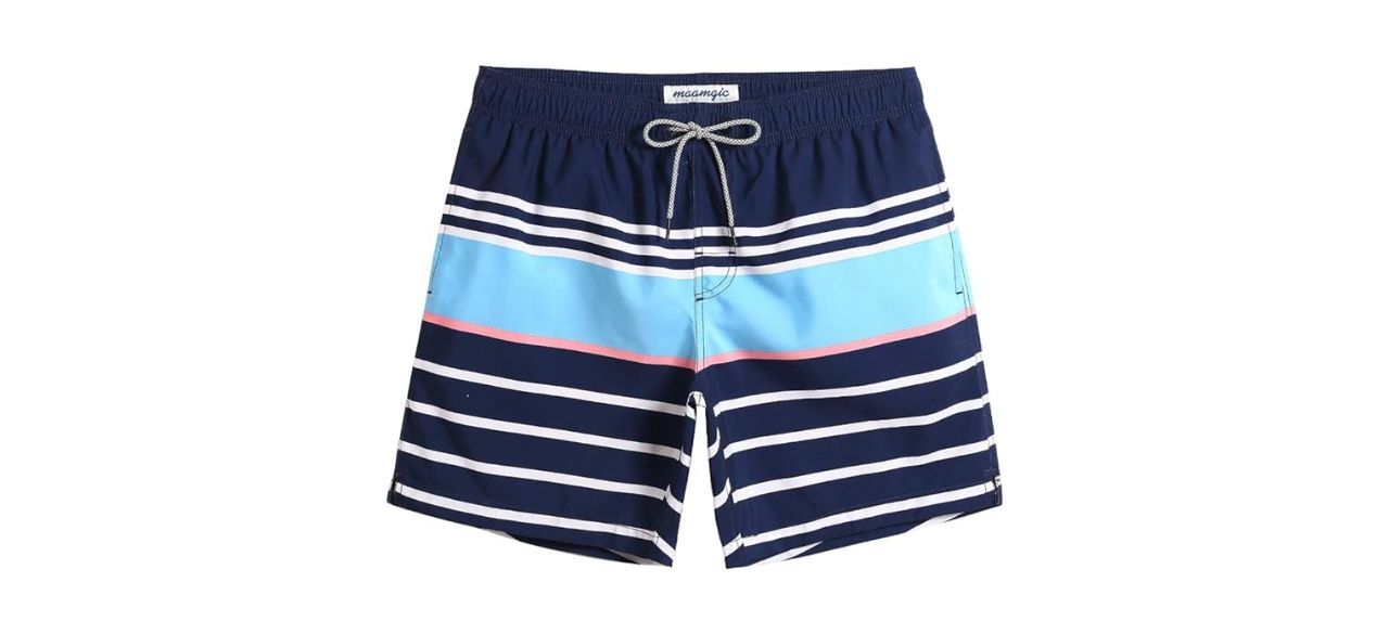 Maamgic Men's Quick-Dry Swim Shorts