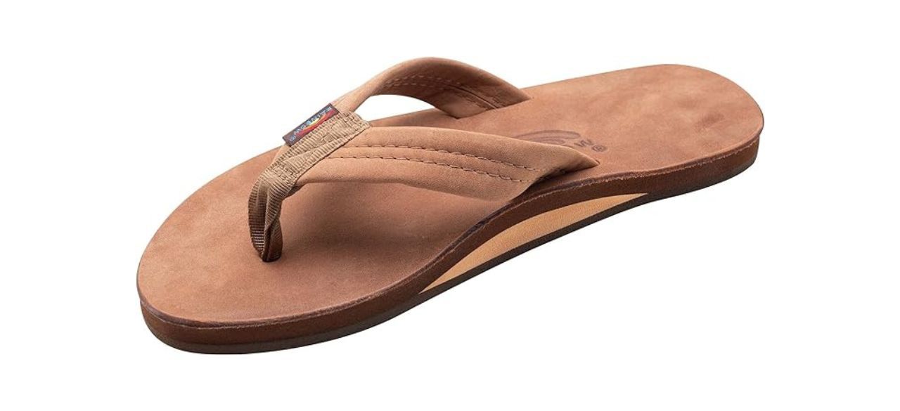 Rainbow Sandals Men's Luxury Leather Flip Flops