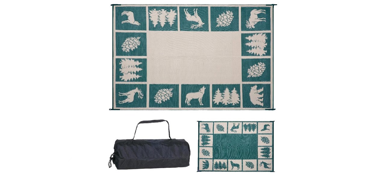 Reversible Mats Outdoor Camping Rug