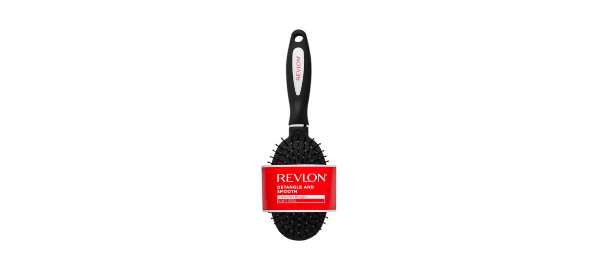 Best REVLON Detangle &amp; Smooth Black Cushion Hair Brush