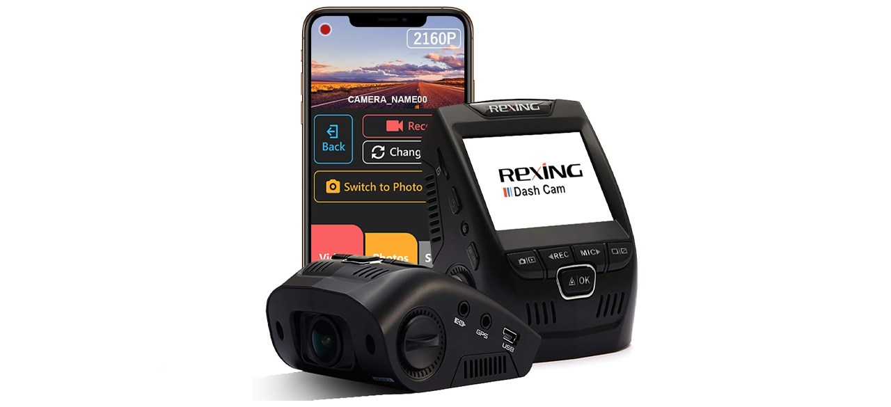 REXING Full HD Wide-Angle Dashboard Camera