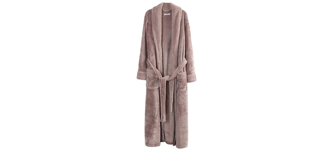 Richie House Women’s Plush Soft Warm Fleece Bathrobe