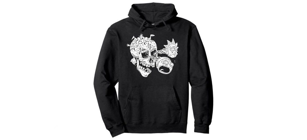 Rick and Morty Skull Hoodie
