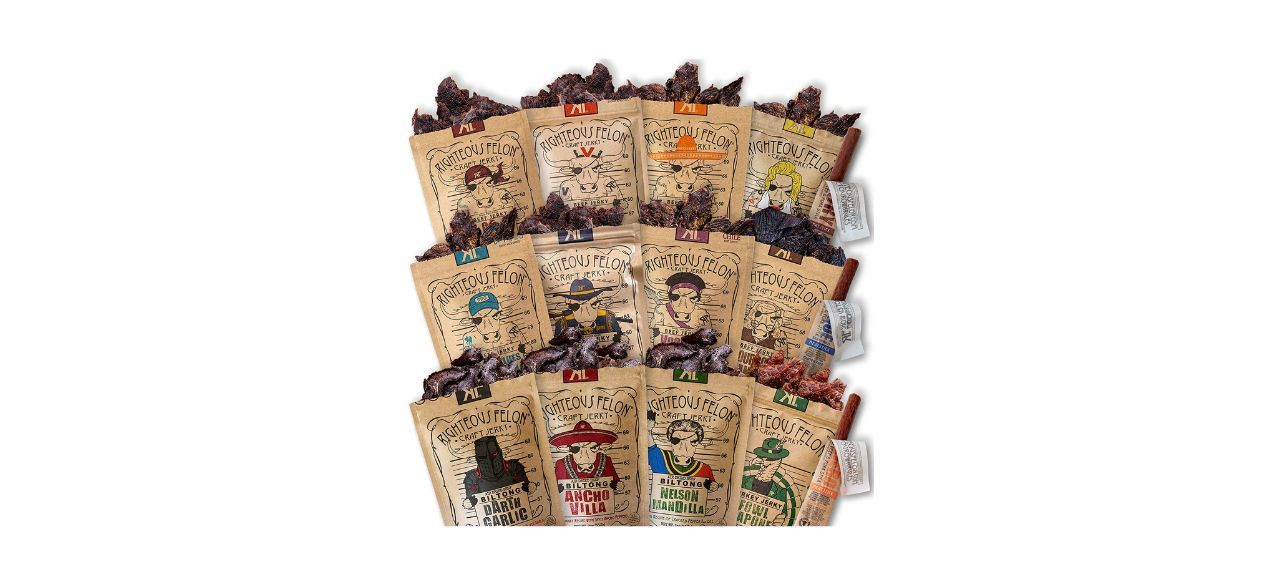 Best Righteous Felon Beef Jerky Variety Pack