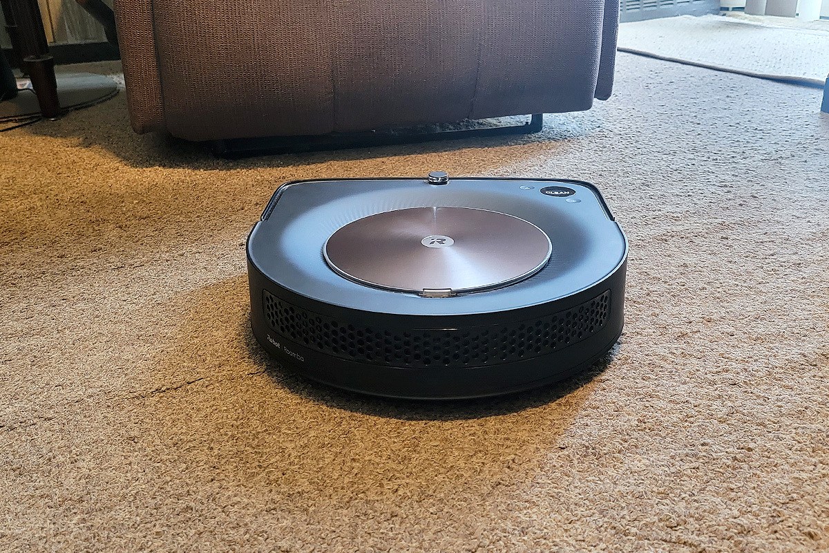 Roomba s9+ on carpet
