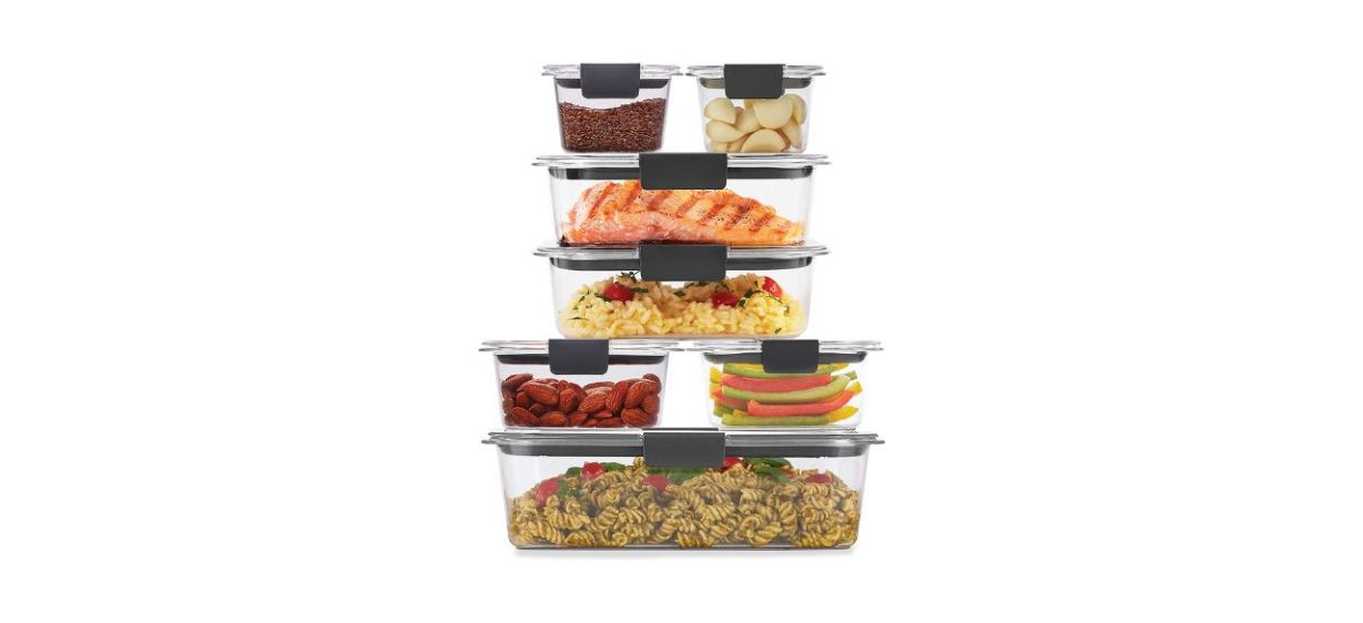 Best Rubbermaid 14-Piece Brilliance Food Storage Containers with Lids