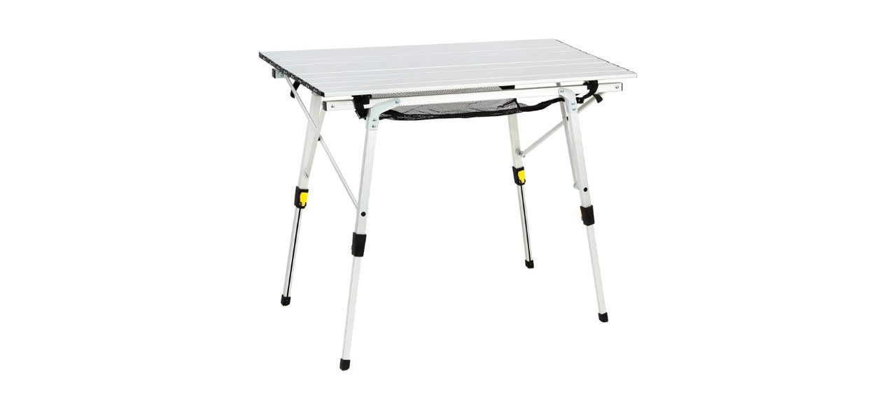 white Portal Outdoor Folding Portable Camping Table